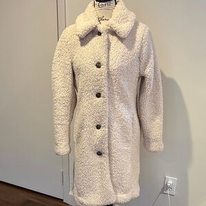 J. Crew Cream Teddy Jacket